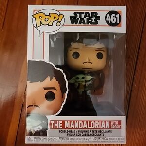 Star Wars The Mandalorian with Grogu 461 Funko Pop